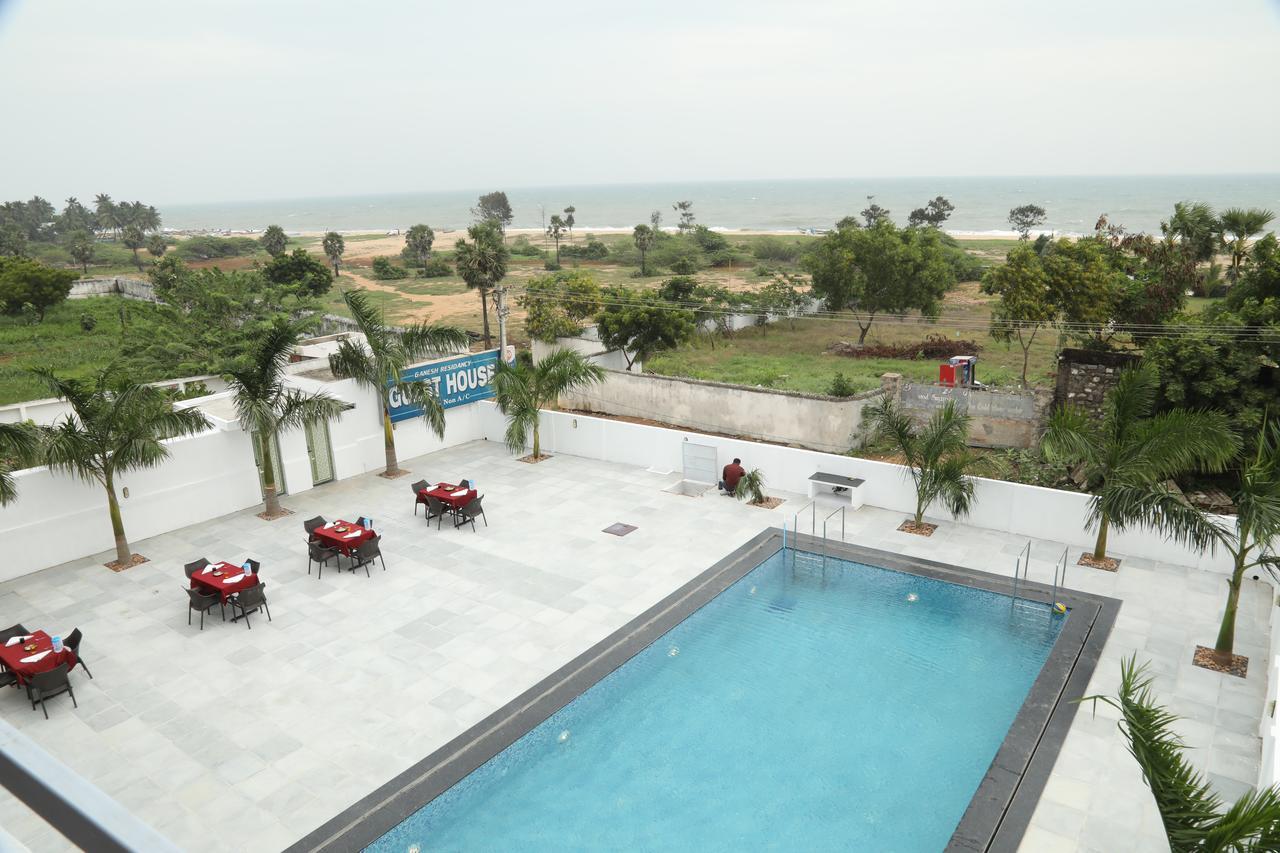 Ganesh Residency Hotel Pondicherry Bagian luar foto